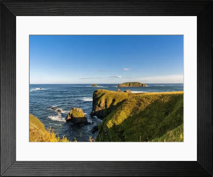 Framed Print : Beautiful view the Unnamed bay on island of Shikotan, Kuril Islands Framed Print : Beautiful view the Unnamed bay on island of Shikotan, Kuril Islands