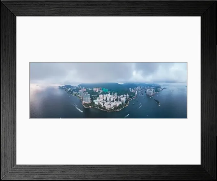 Framed Print : epic panorama of Wah Fu Estate in Aberdeen Framed Print : epic panorama of Wah Fu Estate in Aberdeen