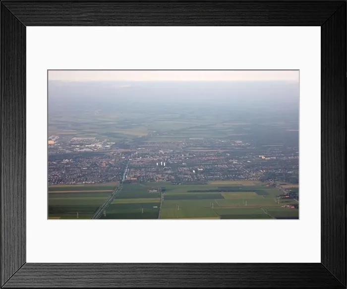 Framed Print : Agricultural landscape of Friesland Framed Print : Agricultural landscape of Friesland