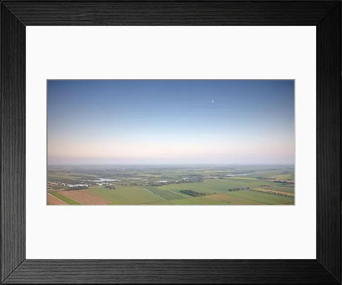 Framed Print : Agricultural landscape of Friesland, one of the northern provinces of the Netherlands - Friesland from above Framed Print : Agricultural landscape of Friesland, one of the northern provinces of the Netherlands - Friesland from above