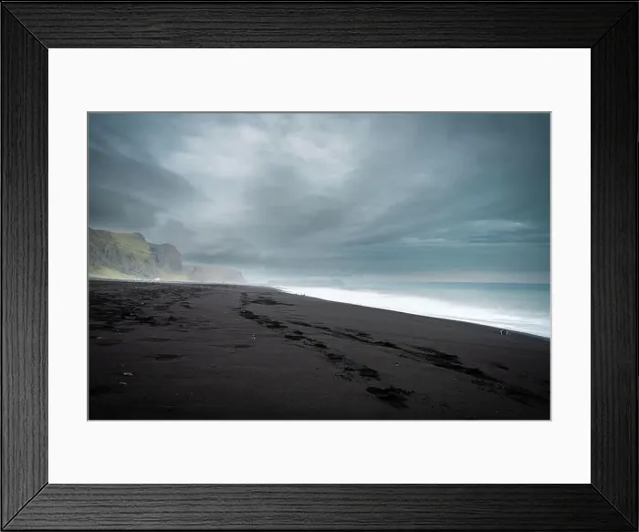 Framed Print : Reynisfjara Black Sand Beach Framed Print : Reynisfjara Black Sand Beach
