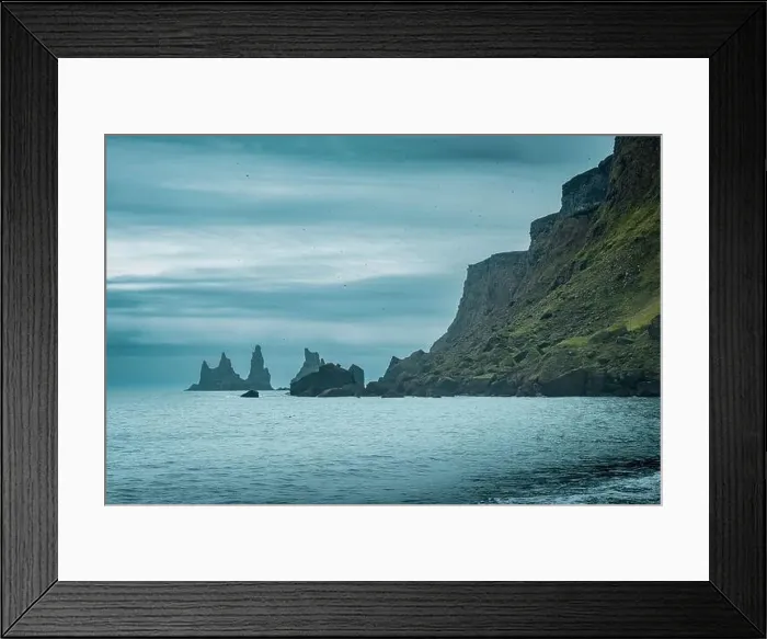 Framed Print : Reynisfjara Black Sand Beach Framed Print : Reynisfjara Black Sand Beach