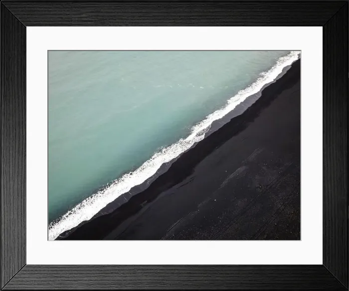 Framed Print : Reynisfjara Black Sand Beach Framed Print : Reynisfjara Black Sand Beach