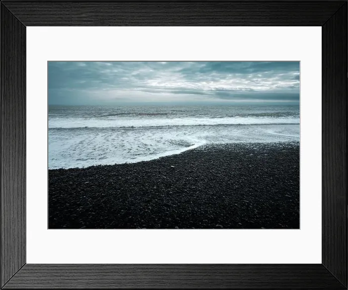 Framed Print : Reynisfjara Black Sand Beach Framed Print : Reynisfjara Black Sand Beach