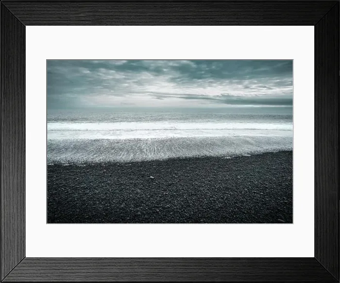 Framed Print : Reynisfjara Black Sand Beach Framed Print : Reynisfjara Black Sand Beach
