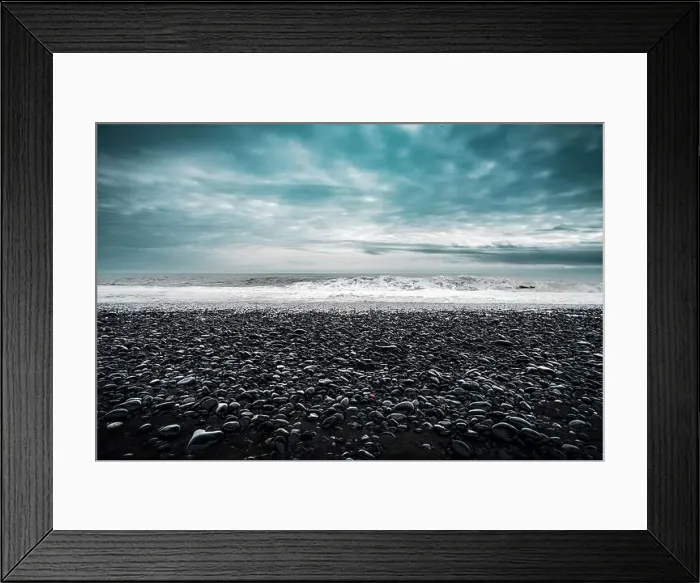 Framed Print : Reynisfjara Black Sand Beach Framed Print : Reynisfjara Black Sand Beach