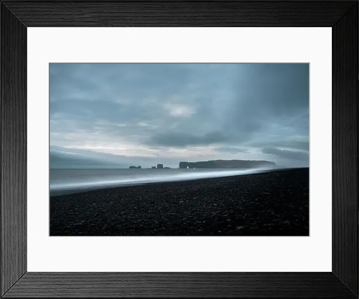 Framed Print : Reynisfjara Black Sand Beach Framed Print : Reynisfjara Black Sand Beach