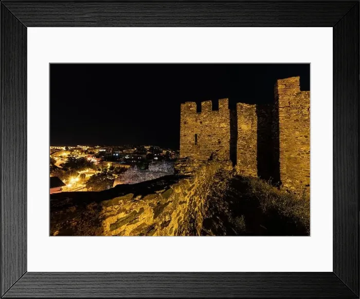 Framed Print : Thessaloniki urban views, during night Framed Print : Thessaloniki urban views, during night