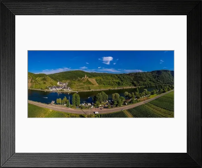 Framed Print : Panorama view from the opposite Framed Print : Panorama view from the opposite