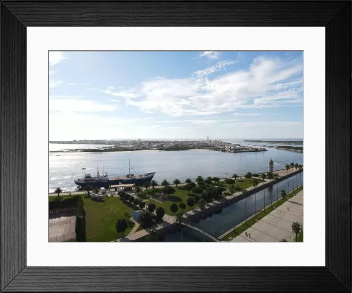 Framed Print : Drone view Barra Beach, Aveiro, Portugal, Europe Framed Print : Drone view Barra Beach, Aveiro, Portugal, Europe