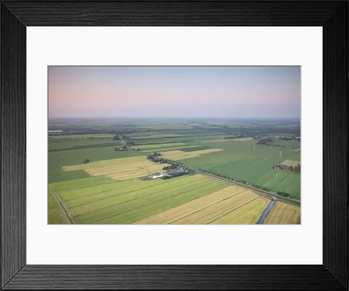 Framed Print : Agricultural landscape of Friesland Framed Print : Agricultural landscape of Friesland