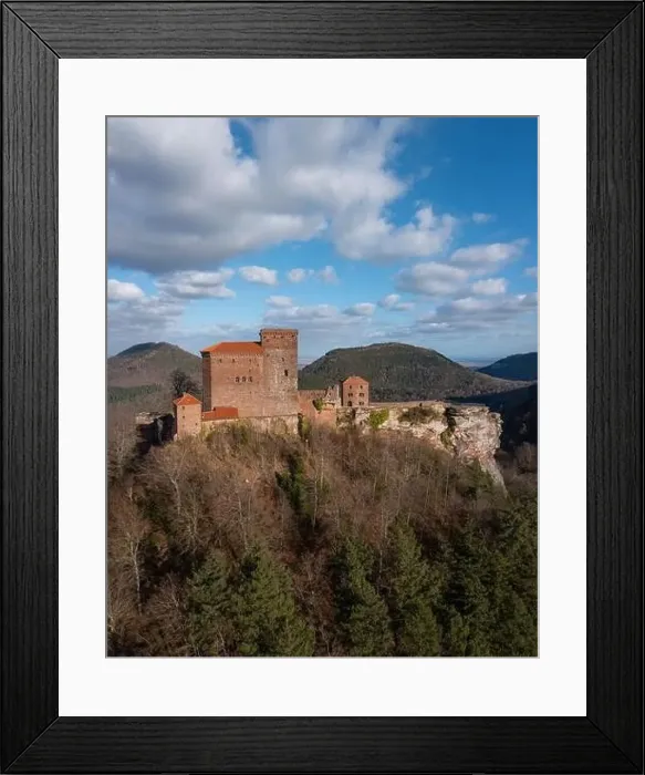 Framed Print : Burg Triflis Pfälzerwald Framed Print : Burg Triflis Pfälzerwald