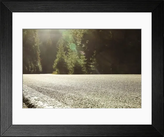 Framed Print : Road in Ukrainian Carpathian mountains in sunny day Framed Print : Road in Ukrainian Carpathian mountains in sunny day