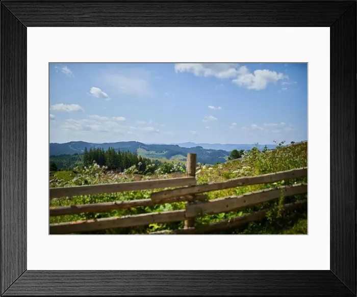 Framed Print : Beautiful mountain and forest in spring Framed Print : Beautiful mountain and forest in spring