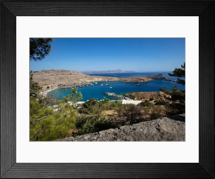 Framed Print : Lindos, Greece Framed Print : Lindos, Greece