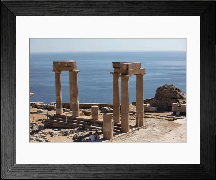 Framed Print : Lindos, Greece Framed Print : Lindos, Greece