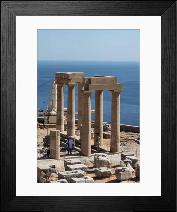Framed Print : Lindos, Greece Framed Print : Lindos, Greece
