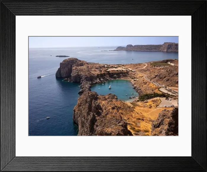 Framed Print : Lindos, Greece Framed Print : Lindos, Greece