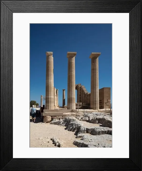 Framed Print : Lindos, Greece Framed Print : Lindos, Greece