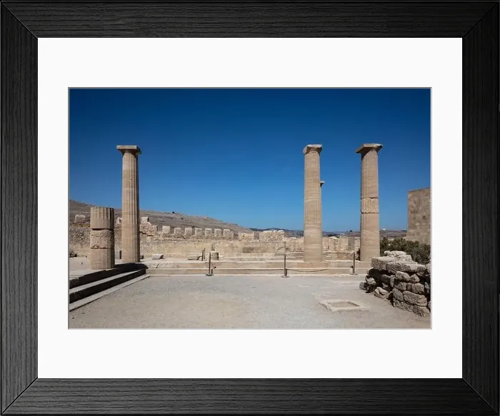 Framed Print : Lindos, Greece Framed Print : Lindos, Greece