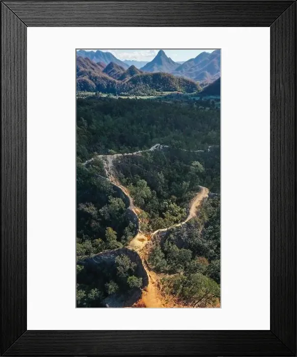 Framed Print : Aerial view of Pai Canyon in Pai, Mae Hong Son, Thailand Framed Print : Aerial view of Pai Canyon in Pai, Mae Hong Son, Thailand