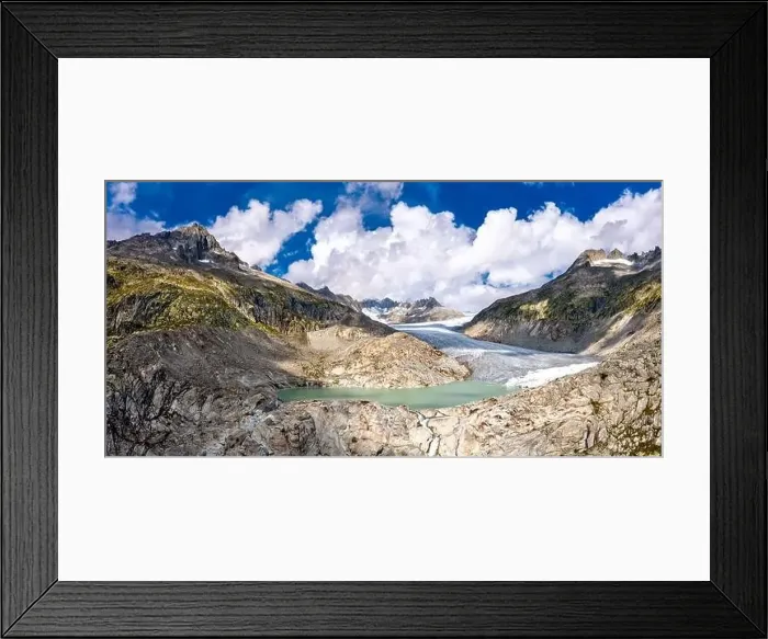 Framed Print : The Rhone Glacier, the source of the Rhone River at Furka Pass in the Swiss Alps Framed Print : The Rhone Glacier, the source of the Rhone River at Furka Pass in the Swiss Alps