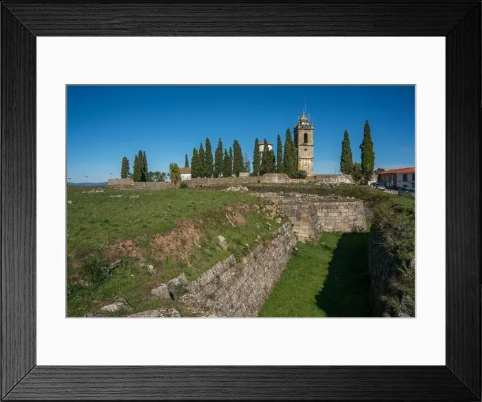 Framed Print : Almeida, Portugal - november 7 2022 - Ruins of Castle in the hsitoris town of Almeida Framed Print : Almeida, Portugal - november 7 2022 - Ruins of Castle in the hsitoris town of Almeida