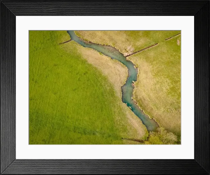 Framed Print : Wonderful place at the Zeller Ache at the Irrsee in Austria Framed Print : Wonderful place at the Zeller Ache at the Irrsee in Austria