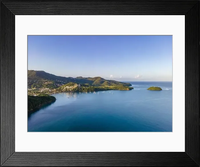 Framed Print : Anse a l'Ane, Les Trois-Ilets, Martinique, French Antilles Framed Print : Anse a l'Ane, Les Trois-Ilets, Martinique, French Antilles