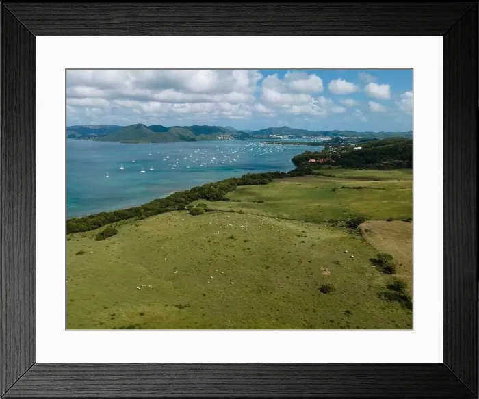 Framed Print : Sainte-Anne, Martinique, French Antilles Framed Print : Sainte-Anne, Martinique, French Antilles