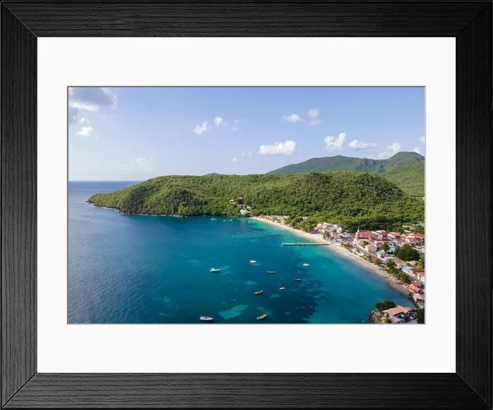 Framed Print : Les Anses d'Arlet, Martinique, French Antilles Framed Print : Les Anses d'Arlet, Martinique, French Antilles