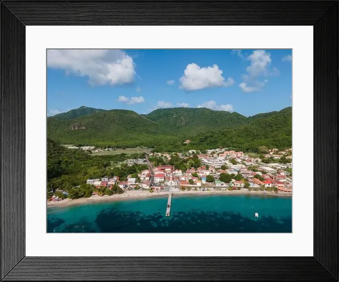 Framed Print : Les Anses d'Arlet, Martinique, French Antilles Framed Print : Les Anses d'Arlet, Martinique, French Antilles