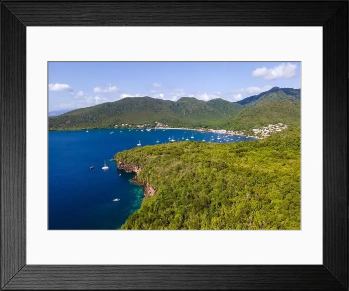 Framed Print : Grande Anse, Les Anses d'Arlet, Martinique, French Antilles Framed Print : Grande Anse, Les Anses d'Arlet, Martinique, French Antilles