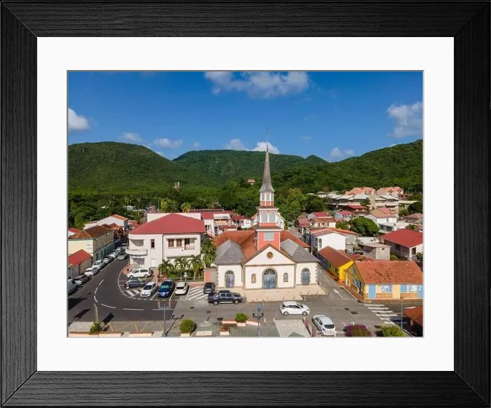 Framed Print : Les Anses d'Arlet, Martinique, French Antilles Framed Print : Les Anses d'Arlet, Martinique, French Antilles