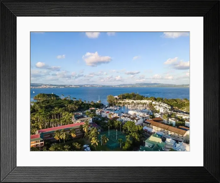 Framed Print : Marina of la Pointe du Bout, Les Trois-Ilets, Martinique, French Antilles Framed Print : Marina of la Pointe du Bout, Les Trois-Ilets, Martinique, French Antilles