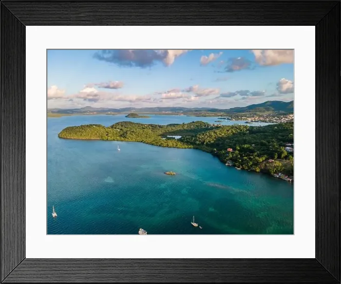Framed Print : Les Trois-Ilets, Martinique, French Antilles Framed Print : Les Trois-Ilets, Martinique, French Antilles