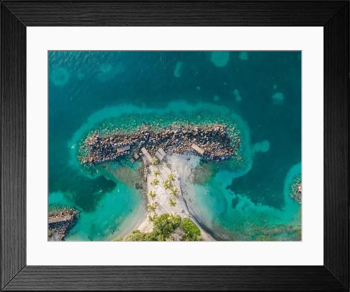 Framed Print : Beach in la Pointe du Bout, Les Trois-Ilets, Martinique, French Antilles Framed Print : Beach in la Pointe du Bout, Les Trois-Ilets, Martinique, French Antilles