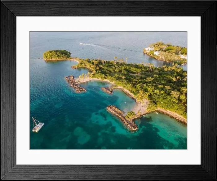 Framed Print : La Pointe du Bout, Les Trois-Ilets, Martinique, French Antilles Framed Print : La Pointe du Bout, Les Trois-Ilets, Martinique, French Antilles