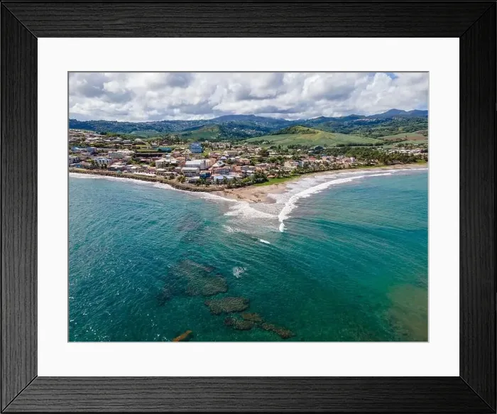 Framed Print : Sainte-Marie, Martinique, French Antilles Framed Print : Sainte-Marie, Martinique, French Antilles