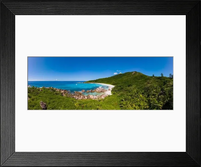 Framed Print : Anse Source d'Argent beach, La Digue Island Framed Print : Anse Source d'Argent beach, La Digue Island