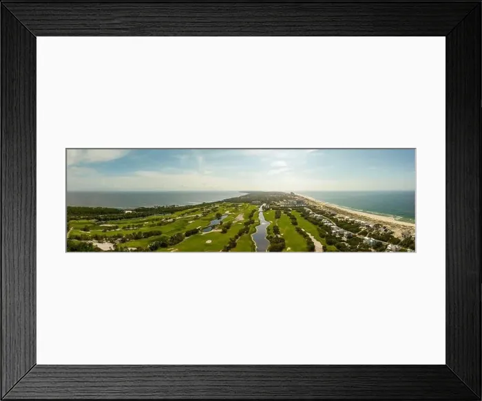 Framed Print : Aerial panorama Kiva Dunes Public Golf Course Gulf Shores Alabama Framed Print : Aerial panorama Kiva Dunes Public Golf Course Gulf Shores Alabama