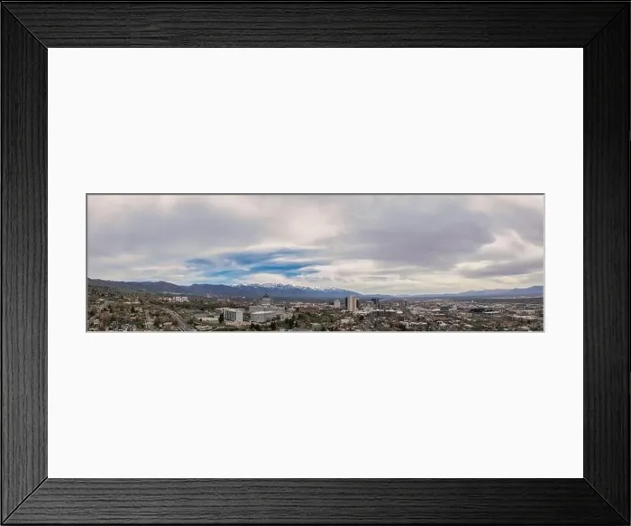 Framed Print : Panorama of Salt Lake City, Utah Framed Print : Panorama of Salt Lake City, Utah