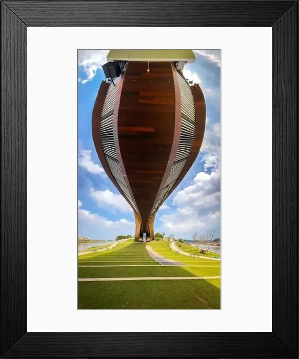 Framed Print : Pa San bridge (or Pasan bridge) on the Chao Phraya River in Nakhon Sawan, Thailand Framed Print : Pa San bridge (or Pasan bridge) on the Chao Phraya River in Nakhon Sawan, Thailand