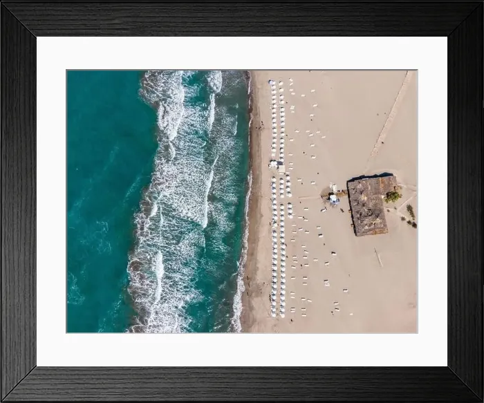 Framed Print : Bird's-eye view of Patara beach shot with drone - Kaş, Antalya, Turkey Framed Print : Bird's-eye view of Patara beach shot with drone - Kaş, Antalya, Turkey