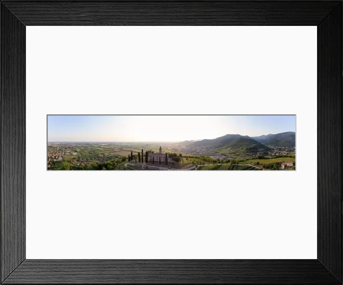 Framed Print : Panoramic Aerial footage view from the drone of a ancient fortress built on a green hill, Gussago, Bergamo, Italy Framed Print : Panoramic Aerial footage view from the drone of a ancient fortress built on a green hill, Gussago, Bergamo, Italy