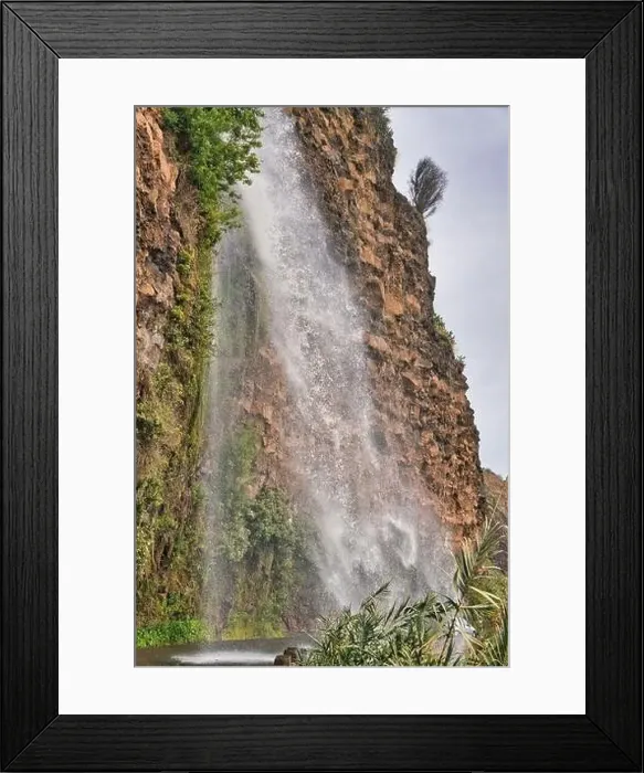Framed Print : The Cascata dos Anjos, Angels Waterfall Framed Print : The Cascata dos Anjos, Angels Waterfall