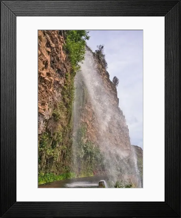 Framed Print : The Cascata dos Anjos, Angels Waterfall Framed Print : The Cascata dos Anjos, Angels Waterfall