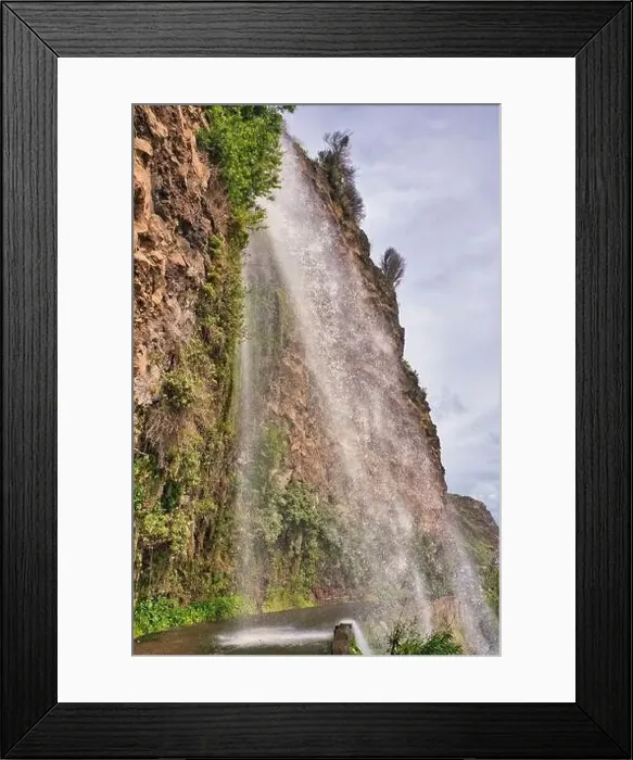 Framed Print : The Cascata dos Anjos, Angels Waterfall Framed Print : The Cascata dos Anjos, Angels Waterfall