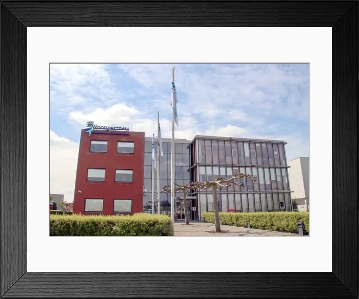 Framed Print : housing corporation Woonpartners Midden Holland office in Waddinxveen the Netherlands Framed Print : housing corporation Woonpartners Midden Holland office in Waddinxveen the Netherlands