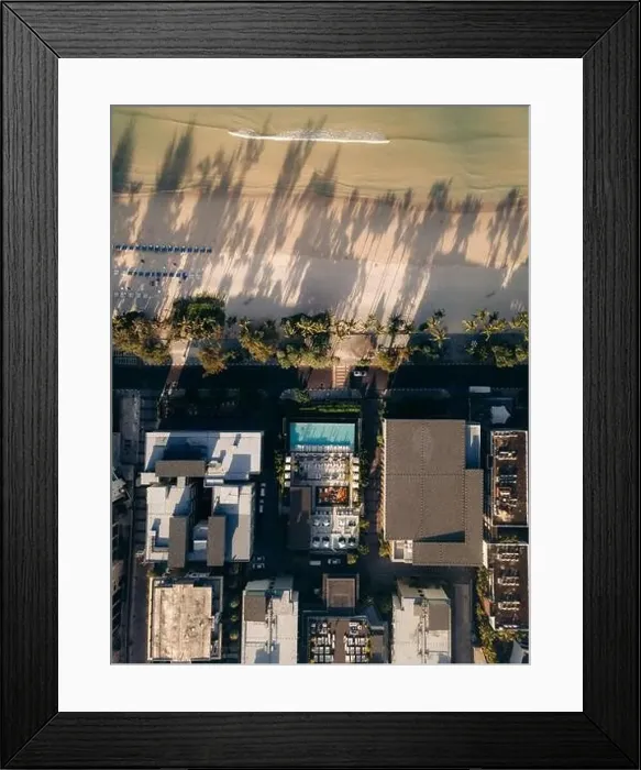 Framed Print : Panorama aerial view of a Patong in Phuket, Thailand Framed Print : Panorama aerial view of a Patong in Phuket, Thailand